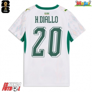 Senegal Habib Diallo #20 Primera Equipación Mujer Mundial 2026 Manga Corta